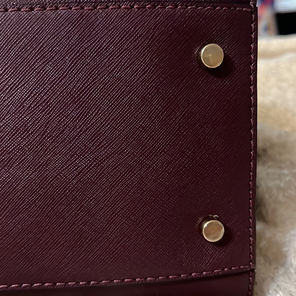 Deep plum Kate Spade large bag - Picture 7 of 9